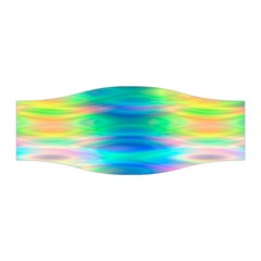 Wave Rainbow Bright Texture Stretchable Headband by Sapixe