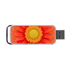 Flower Plant Petal Summer Color Portable Usb Flash (two Sides) by Sapixe