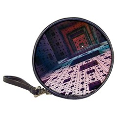 Industry Fractals Geometry Graphic Classic 20-cd Wallets by Sapixe