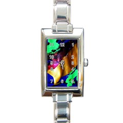 Global Warming 9 Rectangle Italian Charm Watch