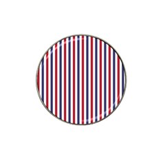 Usa Flag Red White And Flag Blue Wide Stripes Hat Clip Ball Marker by PodArtist