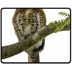 Owl Bird Double Sided Fleece Blanket (medium)  by Sapixe