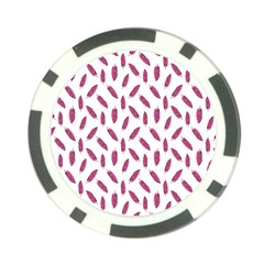 Cacao Fruits Pattern Poker Chip Card Guard (10 Pack)