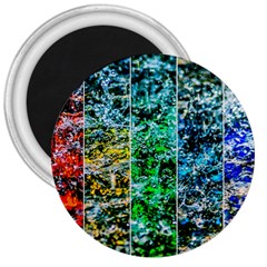 Abstract Of Colorful Water 3  Magnets by FunnyCow