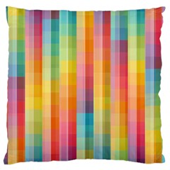 Background Colorful Abstract Large Cushion Case (two Sides)