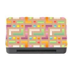 Abstract Background Colorful Memory Card Reader With Cf by Nexatart