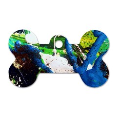 Avocado 2 Dog Tag Bone (two Sides) by bestdesignintheworld