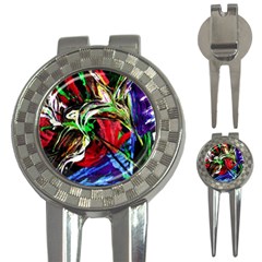 Lillies In The Terracotta Vase 3 3-in-1 Golf Divots by bestdesignintheworld
