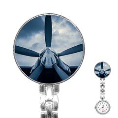 Propeller - Sky Challenger Stainless Steel Nurses Watch by FunnyCow