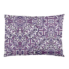 Colorful Intricate Tribal Pattern Pillow Case by dflcprints