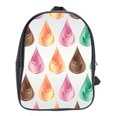 Background Colorful Abstract School Bag (xl) by Nexatart