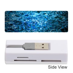 Water Color Blue Memory Card Reader (stick) 