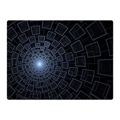 Pattern Abstract Fractal Art Double Sided Flano Blanket (mini)  by Nexatart