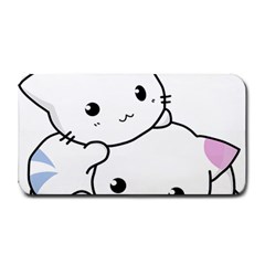 Kitty Cuddling Cat Kitten Feline Medium Bar Mats by Sapixe