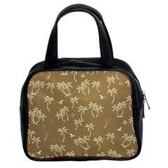 Tropical Pattern Classic Handbags (2 Sides) by Valentinaart