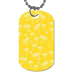 Tropical Pattern Dog Tag (two Sides) by Valentinaart