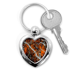 Red Night Of Winter Key Chains (heart)  by FunnyCow