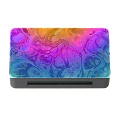 Fractal Batik Art Hippie Rainboe Colors 1 Memory Card Reader With Cf by EDDArt