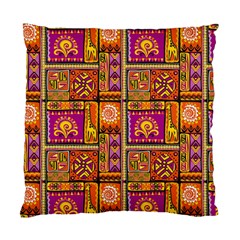 Traditional Africa Border Wallpaper Pattern Colored 3 Standard Cushion Case (one Side) by EDDArt