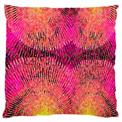 New Wild Color Blast Purple And Pink Explosion Created By Flipstylez Designs Large Cushion Case (two Sides) by flipstylezfashionsLLC