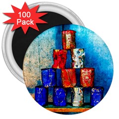 Soup Cans   After The Lunch 3  Magnets (100 Pack) by FunnyCow