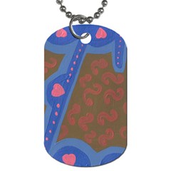 Hair Salon Floor Dog Tag (two Sides) by snowwhitegirl