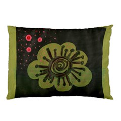 Flower Spitting Out Pink Pollen Pillow Case (two Sides) by snowwhitegirl