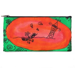 Flying Eyebird Pencil Cases