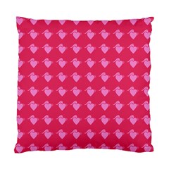 Punk Heart Pink Standard Cushion Case (one Side)