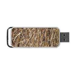 Dry Hay Texture Portable Usb Flash (two Sides) by FunnyCow