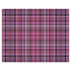 Pink Plaid Double Sided Flano Blanket (medium) 