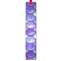 Blue Purple Mermaid Scale Large Book Marks by snowwhitegirl