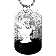 Girl Dog Tag (one Side)