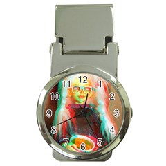 Eating Lunch 3d Money Clip Watches by snowwhitegirl