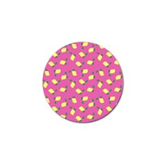 Lemons Pink Golf Ball Marker