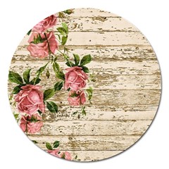 On Wood 2226067 1920 Magnet 5  (round) by vintage2030