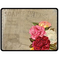 Flower 1646069 1920 Double Sided Fleece Blanket (large) 