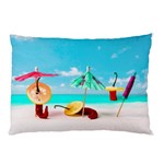 Red Chili Peppers On The Beach Pillow Case 26.62 x18.9  Pillow Case