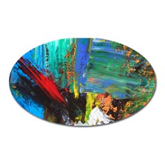 Garden Oval Magnet by WILLBIRDWELL