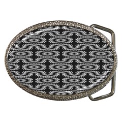 Monochrome Centipede Arabesque Belt Buckles by linceazul