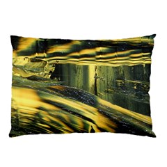 Yellow Dog Pillow Case (two Sides) by WILLBIRDWELL