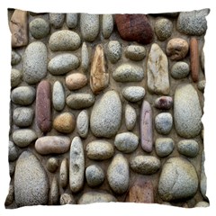 The Stones Facade Wall Building Large Cushion Case (two Sides)