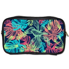 Leaves Tropical Picture Plant Toiletries Bag (two Sides)