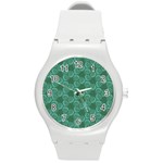 Layered Knots Round Plastic Sport Watch (M) Front