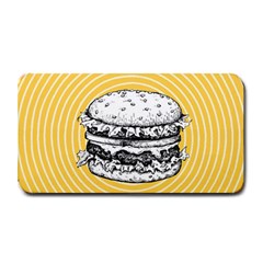 Pop Art Hamburger  Medium Bar Mats by Valentinaart