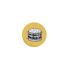 Pop Art Hamburger  1  Mini Buttons by Valentinaart