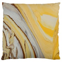 Yellow Jungle Standard Flano Cushion Case (one Side) by WILLBIRDWELL