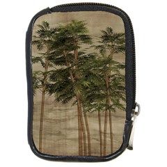 Vintage Bamboo Trees Compact Camera Leather Case by snowwhitegirl