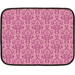 Victorian Pink Ornamental Fleece Blanket (mini) by snowwhitegirl