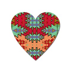 Misc Tribal Shapes                                               Magnet (heart)